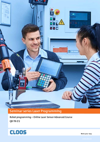 Robot programming – Online Laser Sensor Advanced Course