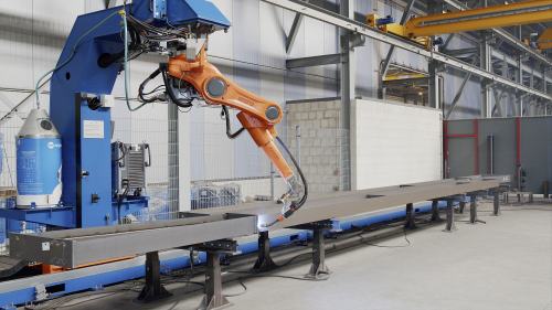 QIROX RoboScan bei Schwevers Stahlhochbau